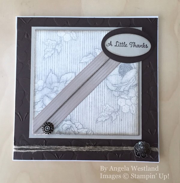 One Big Meaning, Stampin' Up!, by Angela Westland One Big Meaning, Stampin' Up!, by Angela Westland