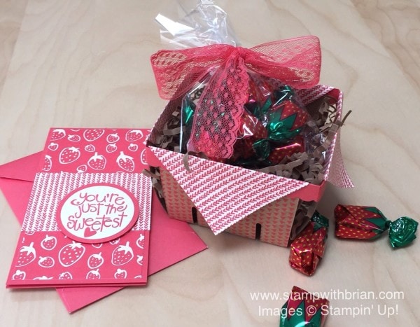 Berry Basket Bigz L Die, Shine On Specialty Designer Series Paper, Sweet Li'l Things Designer Series Paper, Stampin' Up!, Brian King Berry Basket Bigz L Die, Shine On Specialty Designer Series Paper, Sweet Li'l Things Designer Series Paper, Stampin' Up!, Brian King