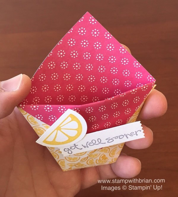 A Nice Cuppa, Greatest Greetings, Have a Cuppa Designer Series Paper Stack, Stampin' Up!, Brian King, Diaper fold pouch A Nice Cuppa, Greatest Greetings, Have a Cuppa Designer Series Paper Stack, Stampin' Up!, Brian King, Diaper fold pouch