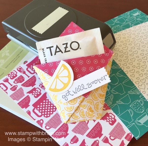 A Nice Cuppa, Greatest Greetings, Have a Cuppa Designer Series Paper Stack, Stampin' Up!, Brian King, Diaper fold pouch A Nice Cuppa, Greatest Greetings, Have a Cuppa Designer Series Paper Stack, Stampin' Up!, Brian King, Diaper fold pouch