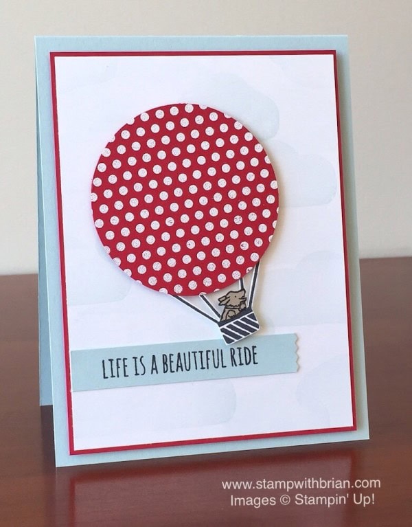 Beautiful Ride, Celebrate Today, Dots for Days, Stampin' Up!, Brian King, GDP023
