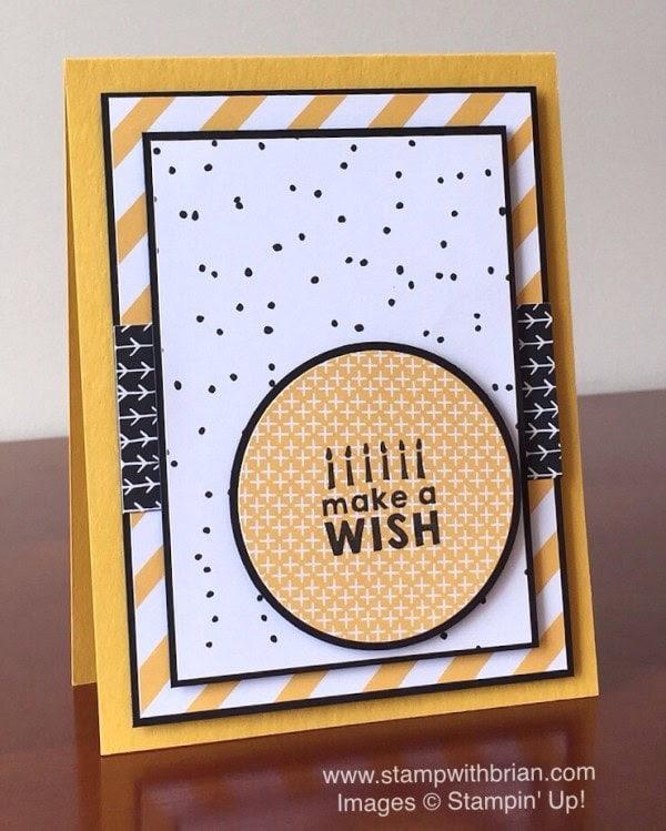 Party Wishes, It's My Party Designer Series Paper Stack, Stampin' Up!, Brian King, GDP022