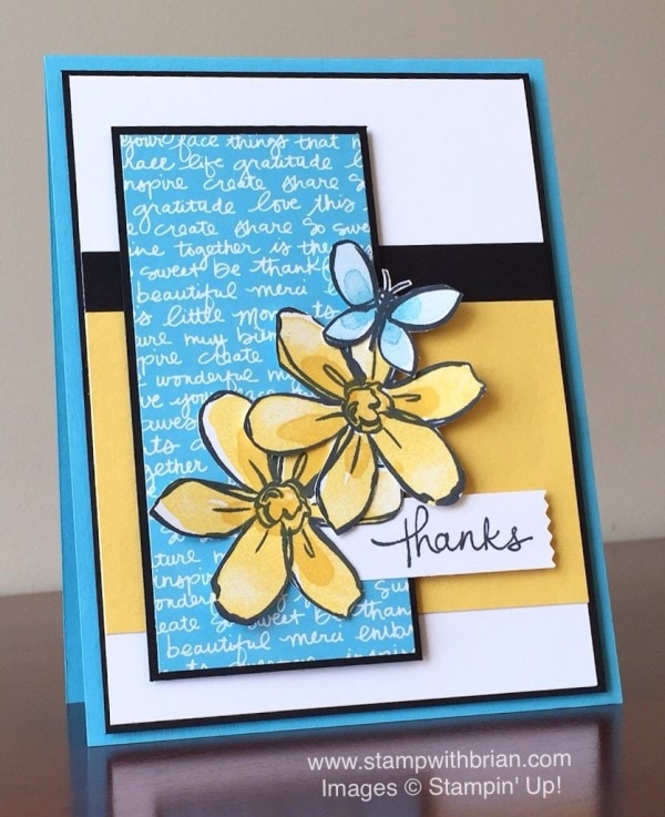 Garden in Bloom, Endless Thanks, Stampin' Up!, Brian King, PP284, CYCI#109 Garden in Bloom, Endless Thanks, Stampin' Up!, Brian King, PP284, CYCI#109