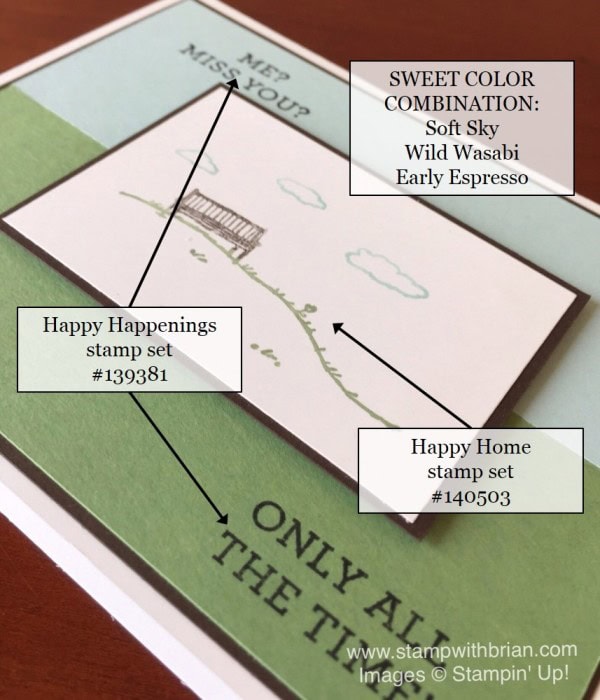 Happy Happenings, Happy Home, Stampin' Up!, Brian King