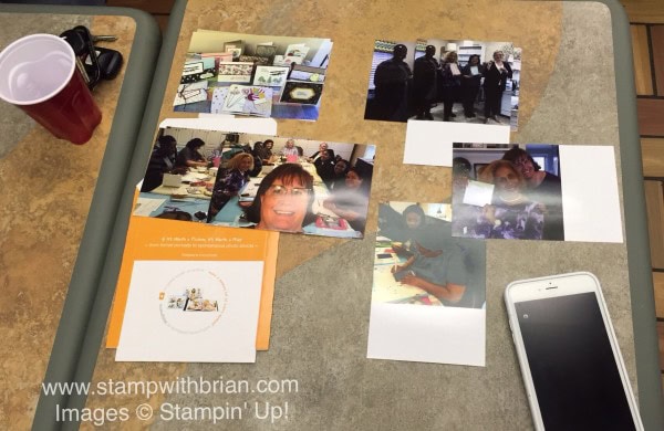 Some of Candy Ford's pictures she'll use to make her pages