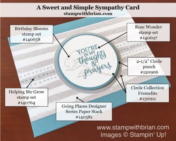 Birthday Blooms, Rose Wonder, Helping Me Grow, Stampin' Up!, Brian King, PPA294 Birthday Blooms, Rose Wonder, Helping Me Grow, Stampin' Up!, Brian King, PPA294