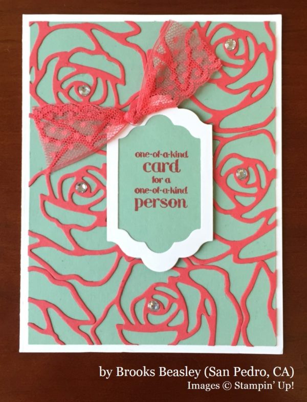 Brooks Beasley, San Pedro CA, Stampin' Up!, card swap Brooks Beasley, San Pedro CA, Stampin' Up!, card swap