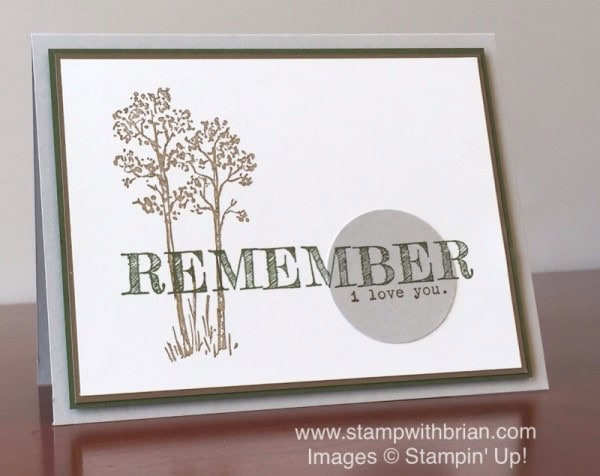 In the Meadow, Words of Truth, Stampin' Up!, Brian King, PPA296 In the Meadow, Words of Truth, Stampin' Up!, Brian King, PPA296