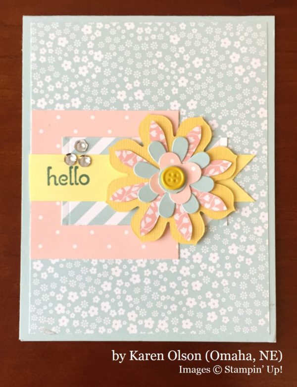 Karen Olson, Omaha NE, Stampin' Up!, card swap Karen Olson, Omaha NE, Stampin' Up!, card swap