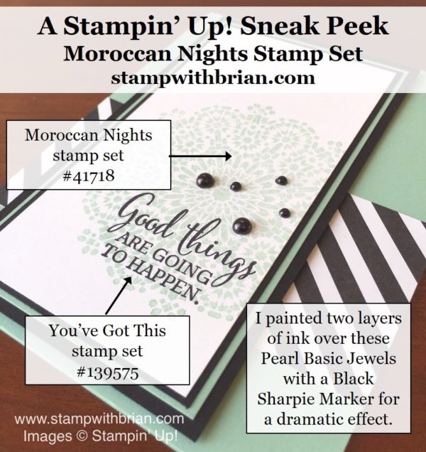 Moroccan Nights, You've Got This, Stampin' Up!, Brian King Moroccan Nights, You've Got This, Stampin' Up!, Brian King