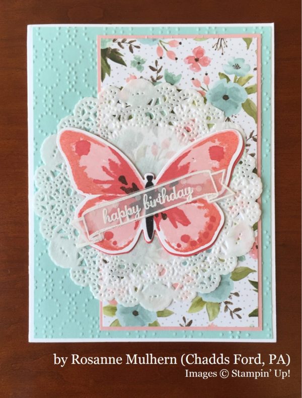 Rosanne Mulhern, Chadds Ford PA, Stampin' Up!, card swap Rosanne Mulhern, Chadds Ford PA, Stampin' Up!, card swap