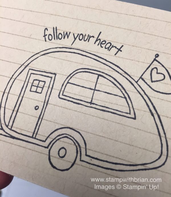 You're Sublime, Writing Notes, Stampin' Up!, Brian King