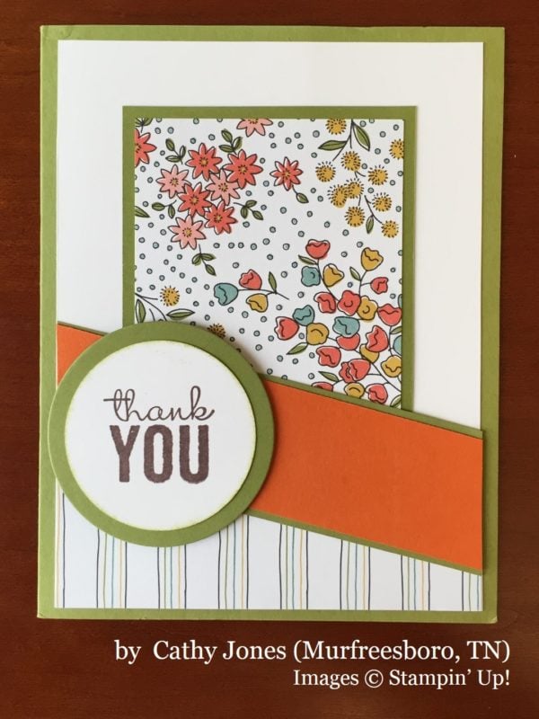 Cathy Jones, Murfreesboro TN, Stampin' Up!, card swap Cathy Jones, Murfreesboro TN, Stampin' Up!, card swap