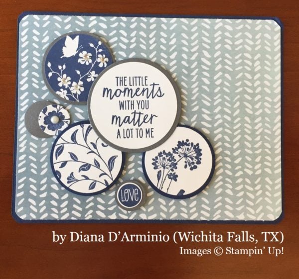 Diana D'Arminio, Wichita Falls TX, Stampin' Up!, card swap Diana D'Arminio, Wichita Falls TX, Stampin' Up!, card swap