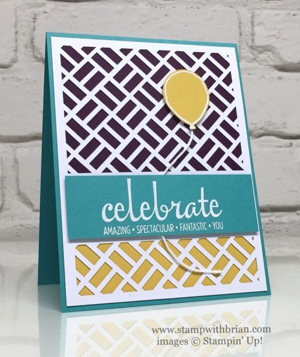 Fabulous Four, Balloon Celebration, Stampin' Up!, Brian King, FabFri88