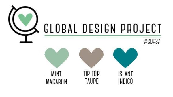 Stampin' Up! Color Inspiration: Mint Macaron, Tip Top Taupe, Island Indigo