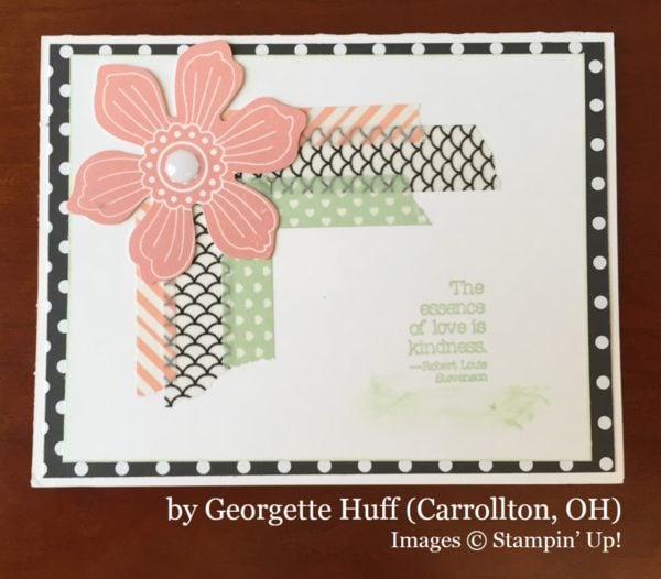 Georgette Huff, Carrollton OH, Stampin' Up!, card swap Georgette Huff, Carrollton OH, Stampin' Up!, card swap