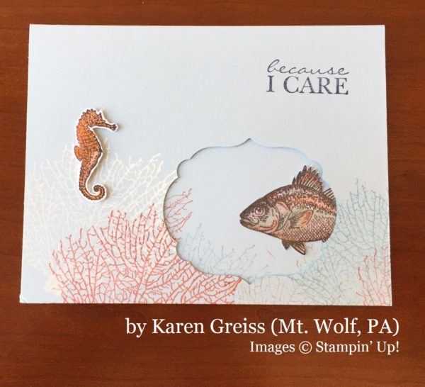 Karen Greiss, Mt Wolf PA, Stampin' Up!, card swap Karen Greiss, Mt Wolf PA, Stampin' Up!, card swap