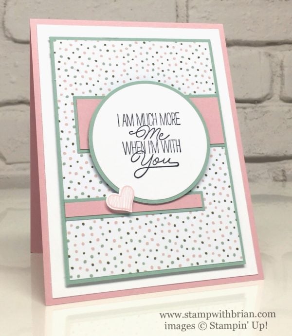 Layering Love, Something to Say, Stampin' Up!, Brian King, PPA302