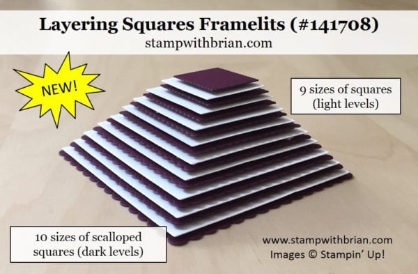 Layering Squares, Stampin' Up!, Brian King