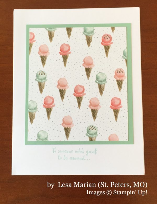 Lesa Marian, St Peters MO, Stampin' Up!, card swap Lesa Marian, St Peters MO, Stampin' Up!, card swap