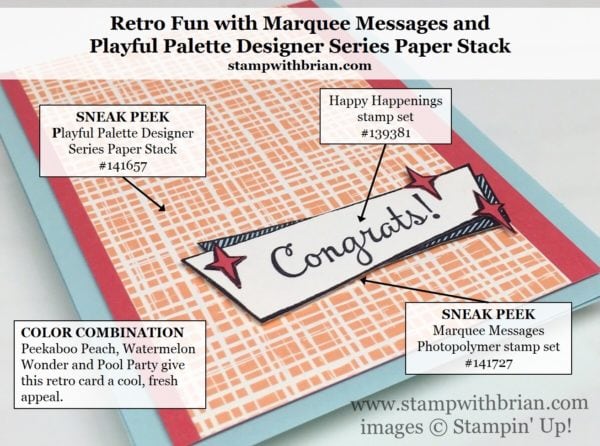 Marquee Messages, Happy Happenings, Stampin' Up!, Brian King, FMS237 Marquee Messages, Happy Happenings, Stampin' Up!, Brian King, FMS237