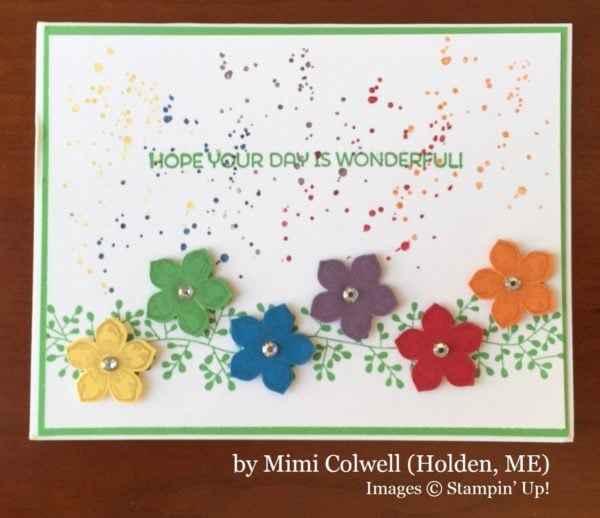 Mimi Colwell, Holden ME, Stampin' Up!, card swap Mimi Colwell, Holden ME, Stampin' Up!, card swap