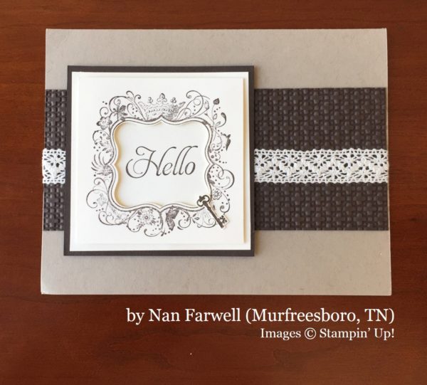 Nan Farwell, Murfreesboro TN, Stampin' Up!, card swap Nan Farwell, Murfreesboro TN, Stampin' Up!, card swap