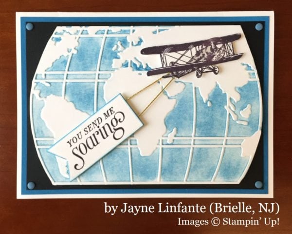 Jayne Linfante, Brielle NJ, Stampin' Up!, card swap