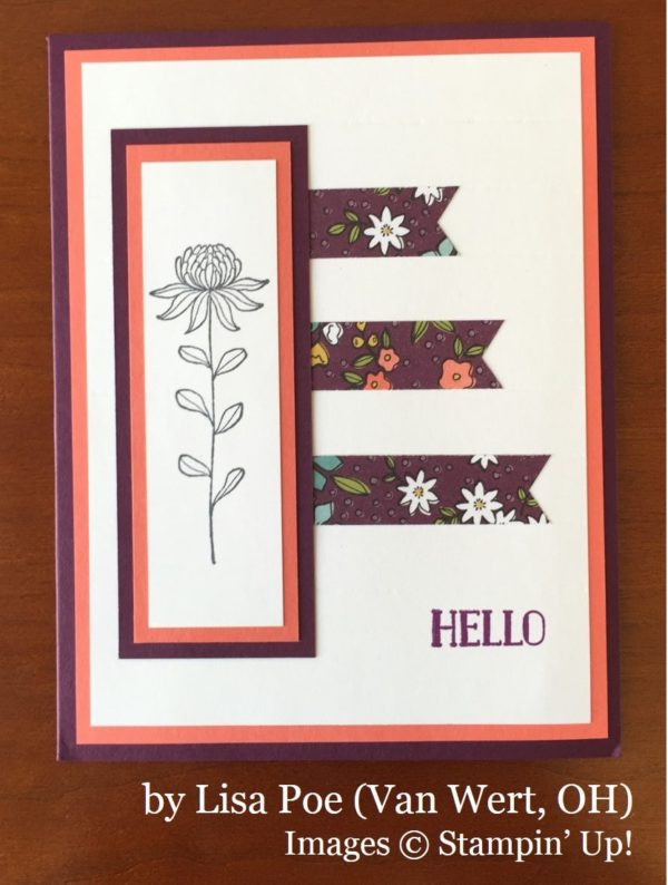 Lisa Poe, Van Wert OH, Stampin' Up!, card swap