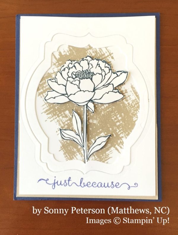 Sonny Peterson, Matthews NC, Stampin' Up!, card swap