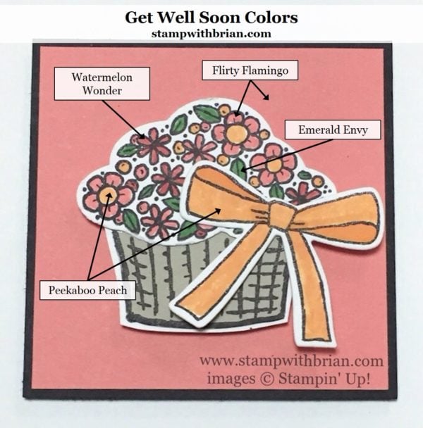 Spinkles of Life, Circle of Spring, Greatest Greetings, Stampin' Up!, Brian King, Get Well Card, GDP039