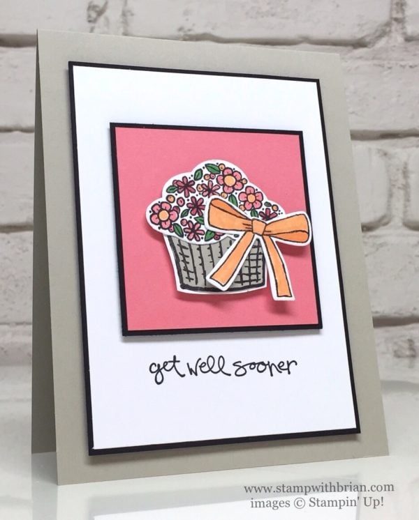 Spinkles of Life, Circle of Spring, Greatest Greetings, Stampin' Up!, Brian King, Get Well Card, GDP039