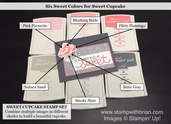 Sweet Cupcake, Cupcake Cutouts Framleits, Stampin' Up!, Brian King, PPA304