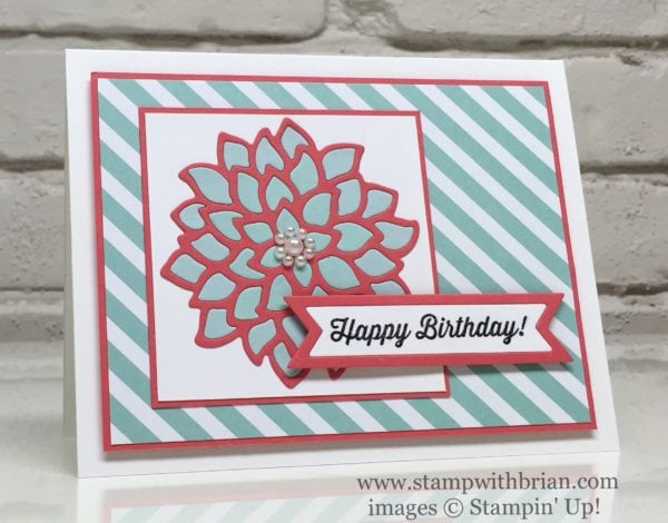May Flowers Framelits Dies, Stampin' Up!, Brian King, birthday card May Flowers Framelits Dies, Stampin' Up!, Brian King, birthday card