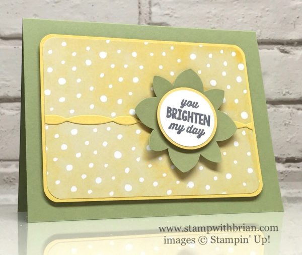 Sunburst Sayings, Fruit Stand Designer Series Paper, Stampin' Up!, Brian King Sunburst Sayings, Fruit Stand Designer Series Paper, Stampin' Up!, Brian King