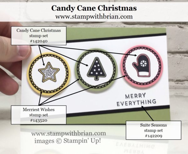 Candy Cane Christmas, Suite Seasons, Merriest Wishes, Stampin' Up!, Brian King, GDP049