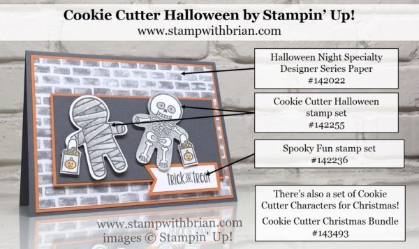 Cookie Cutter Halloween, Spooky Fun, Halloween Night Specialty Designer Series Paper, Stampin' Up!, Brian King Cookie Cutter Halloween, Spooky Fun, Halloween Night Specialty Designer Series Paper, Stampin' Up!, Brian King