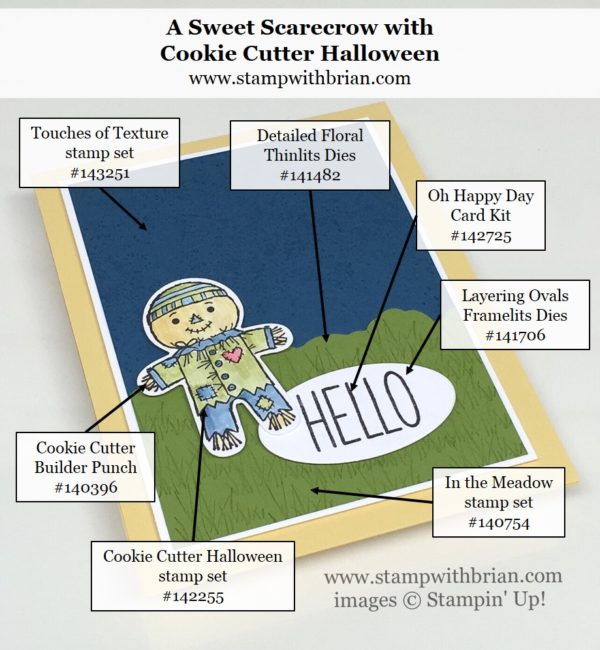 Cookie Cutter Halloween, Touches of Texture, In the Meadow, Oh Happy Day Card Kit, Brian King