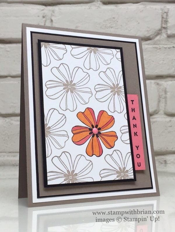 Flower Shop, Vertical Greetings, Stampin' Up!, Brian King, PPA313