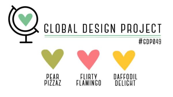 Stampin' Up! Color Inspiration: Pear Pizzazz, Flirty Flamingo, Daffodil Delight