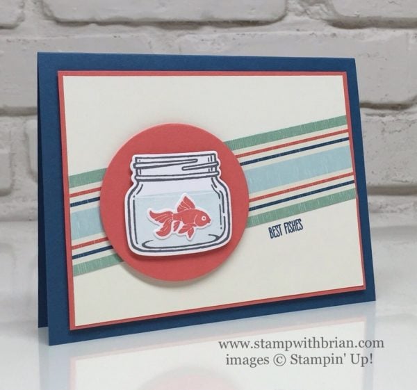 Jar of Love, By the Shore Designer Series Paper, Everyday Jars Framelits, Stampin' Up!, Brian King