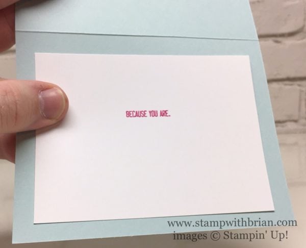 Thankful Branches, Stampin' Up!, Brian King, Thank you card Thankful Branches, Stampin' Up!, Brian King, Thank you card