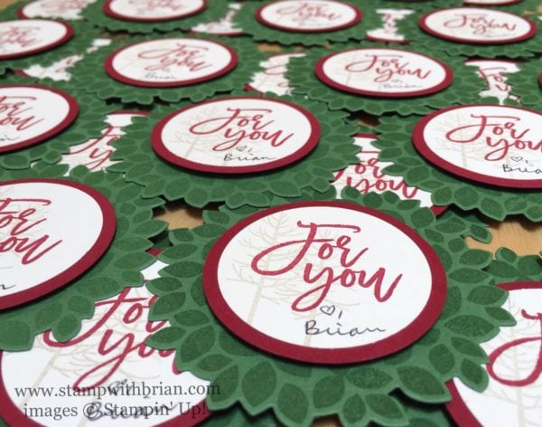 Wondrous Wreath, Thoughtful Branches, Stampin' Up!, Brian King Wondrous Wreath, Thoughtful Branches, Stampin' Up!, Brian King