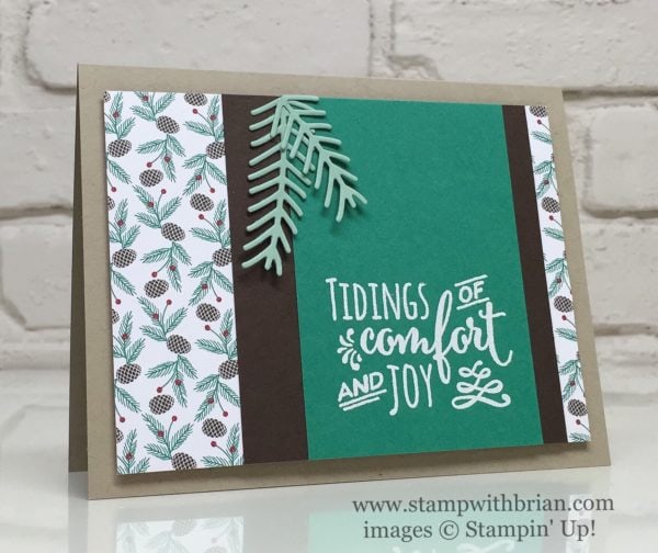 Christmas Pines, Stampin' Up!, Brian King Christmas Pines, Stampin' Up!, Brian King