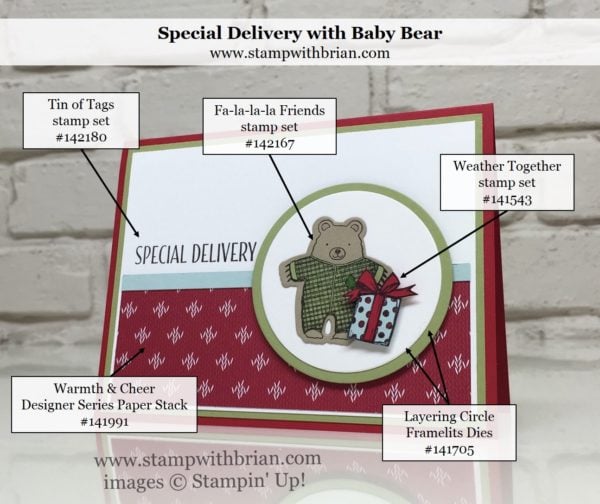 Fa-la-la-la Friends, Weather Together, Tin of Tags, Stampin' Up!, Brian King Fa-la-la-la Friends, Weather Together, Tin of Tags, Stampin' Up!, Brian King