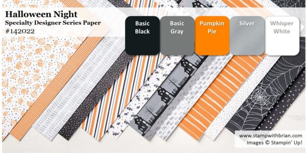 Halloween Night Specialty Designer Series Paper, Stampin' Up!