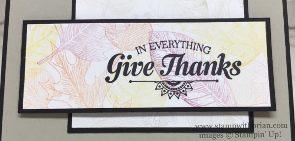 Suite Seasons, Vintage Leaves, Stampin' Up!, Brian King Suite Seasons, Vintage Leaves, Stampin' Up!, Brian King