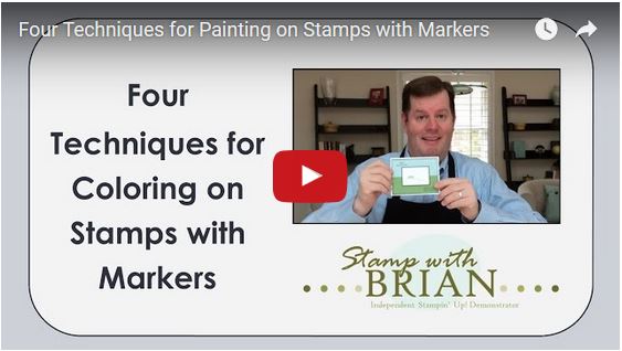 four ways to color a stamp