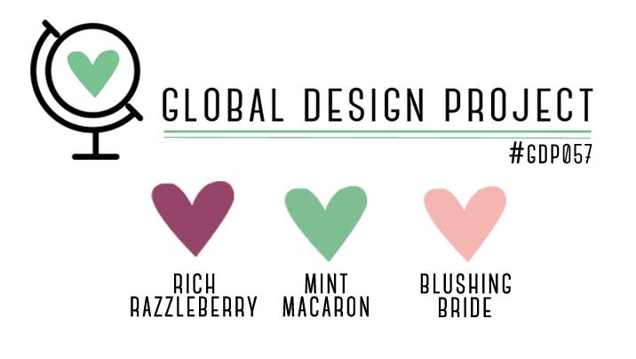 Stampin' Up! Color Inspiration: Rich Razzleberry, Mint Macaron, Blushing Bride